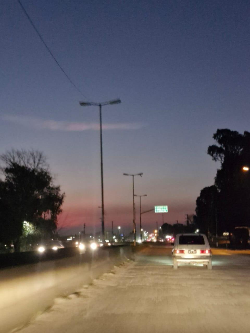 Piden que reparen el alumbrado público en la ruta 11 de 80 a 90