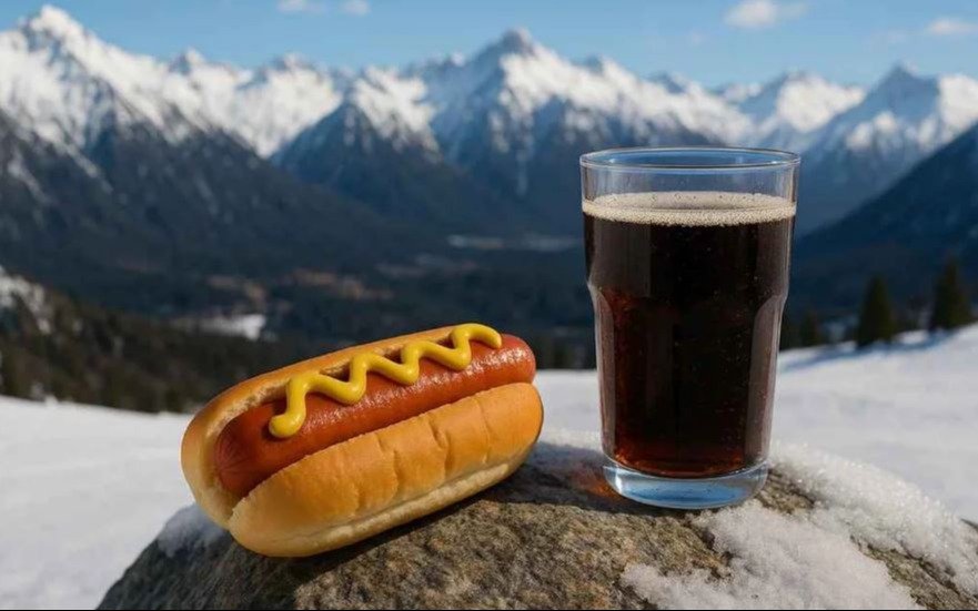 ¡Polémica! Un pancho y una Coca en Bariloche cuesta casi lo mismo que un almuerzo en Aspen