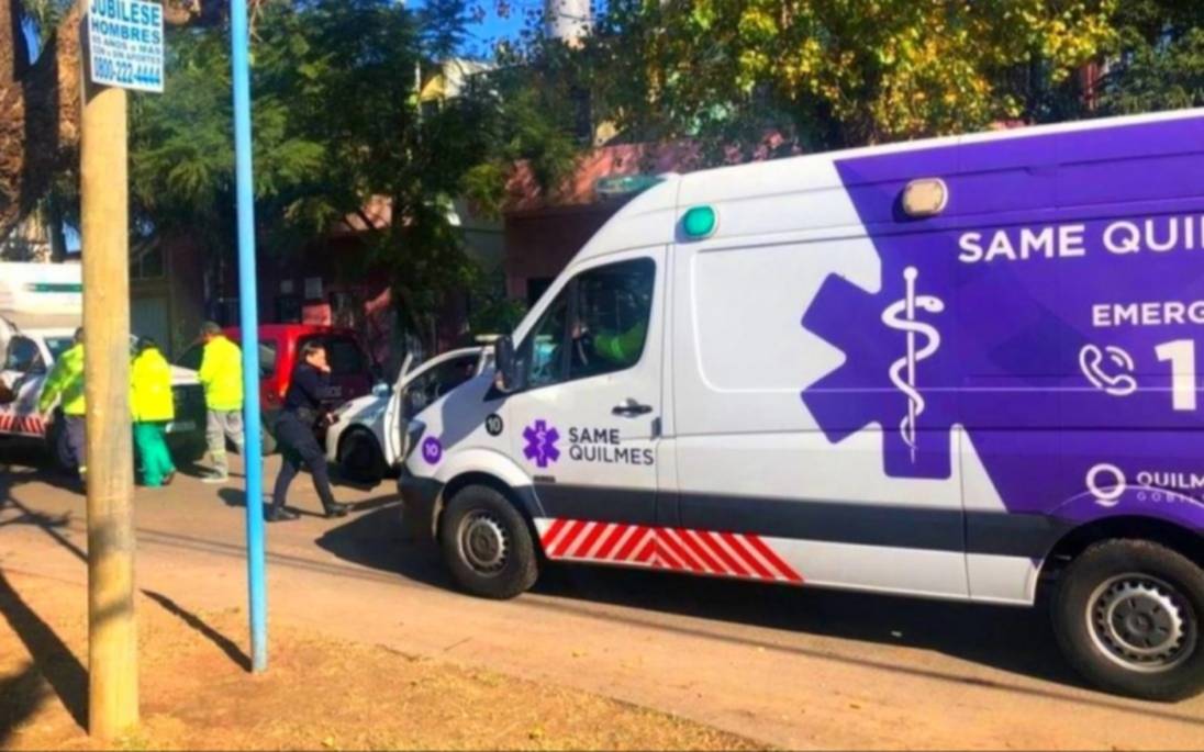 Triple choque en Bernal reaviva el pedido de semáforos o reductores de velocidad