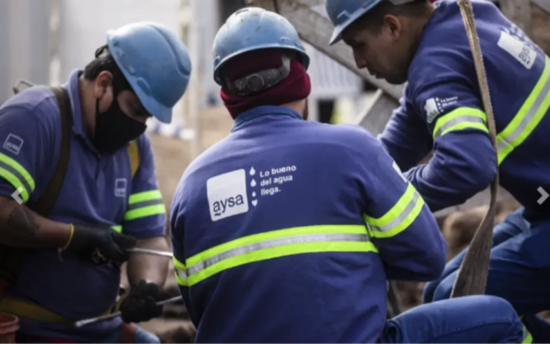 AySA realiza trabajos de emergencia que podrían afectar el servicio de agua en Quilmes