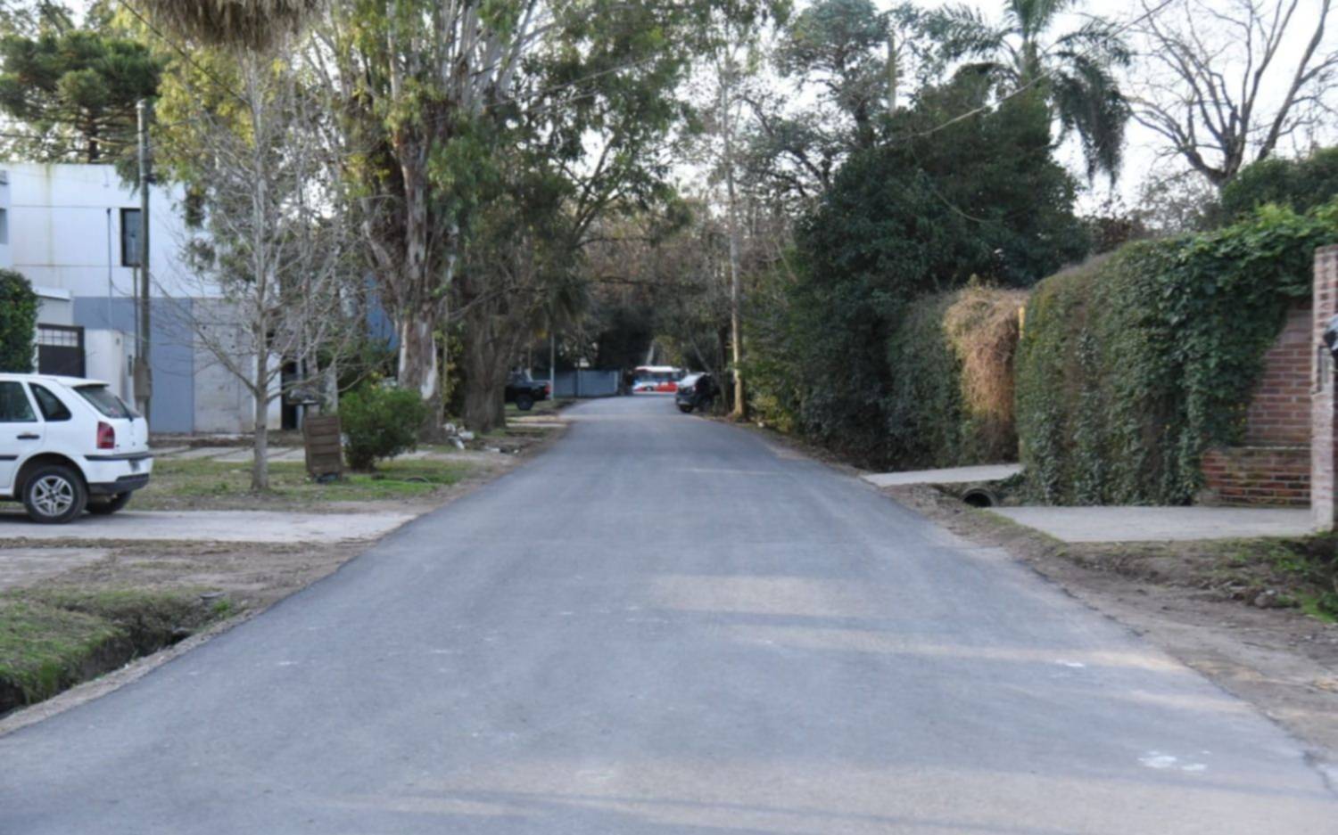 Las obras que se inauguraron esta semana en City Bell: pavimento, luminarias y espacios públicos