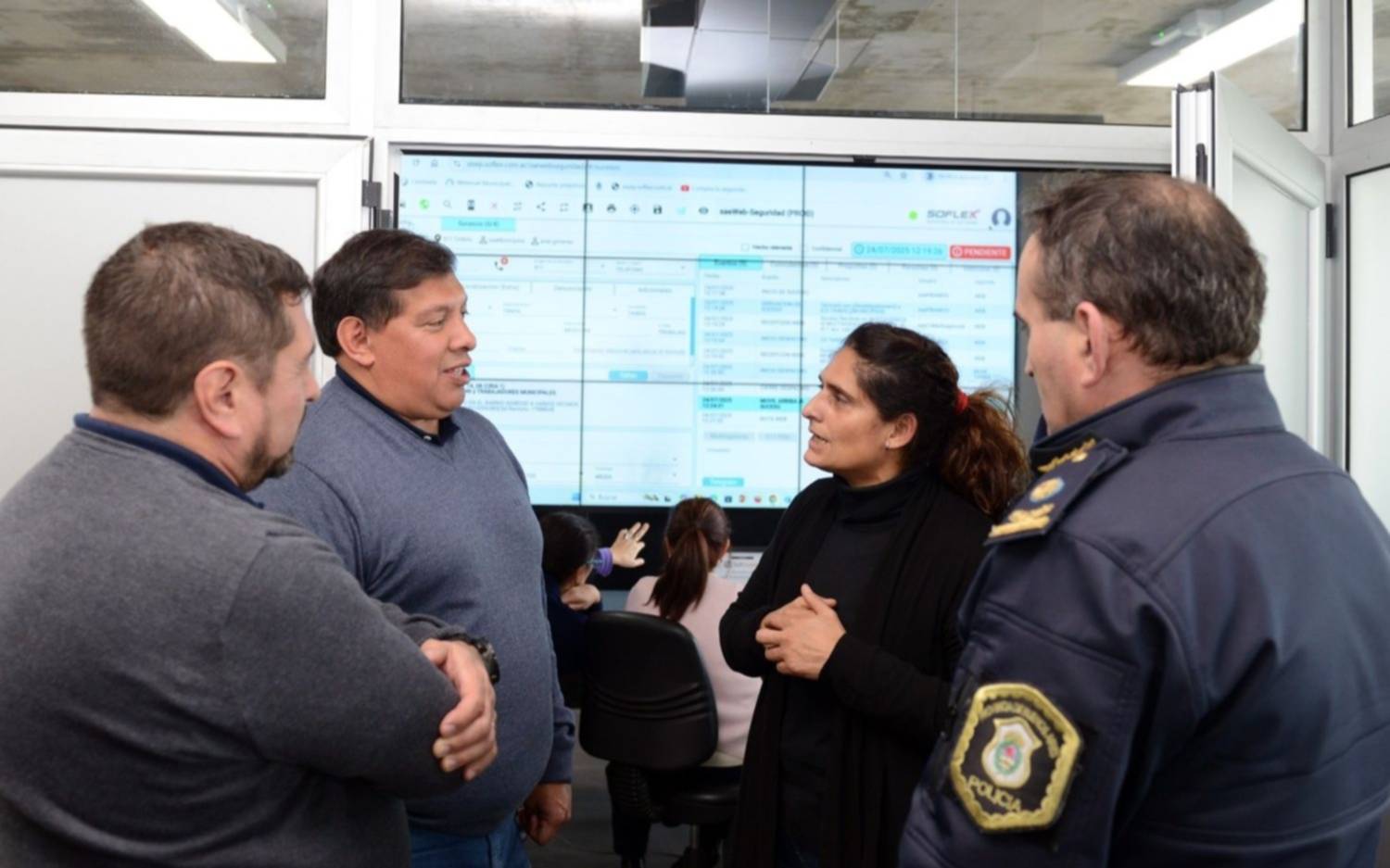 Tandil puso en marcha una nueva plataforma provincial de seguridad Multiagencia