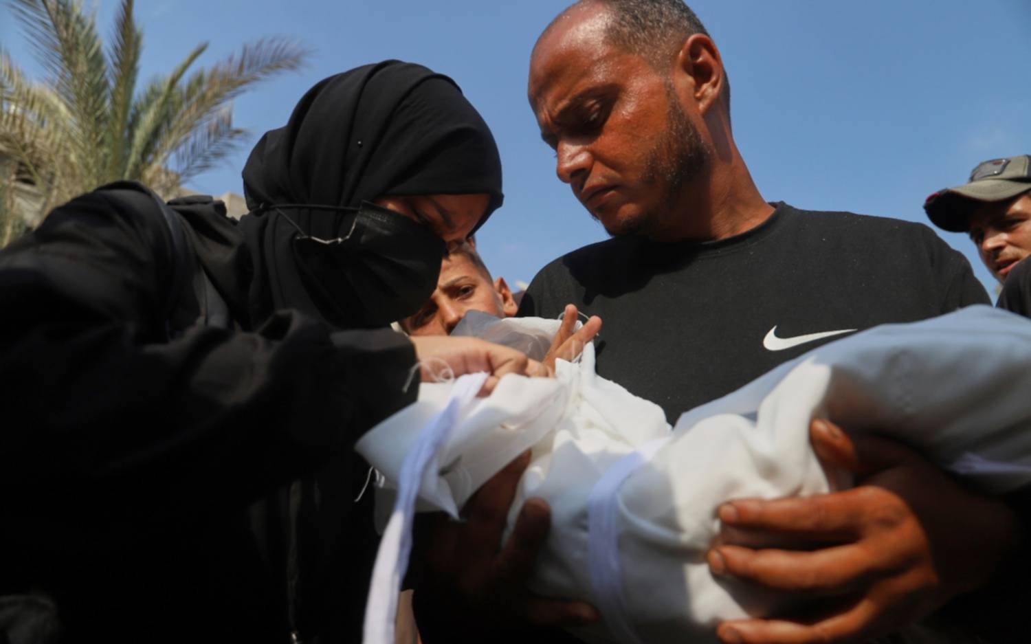 Gaza: la bebé de 5 meses que pesó menos al morir que el día que nació