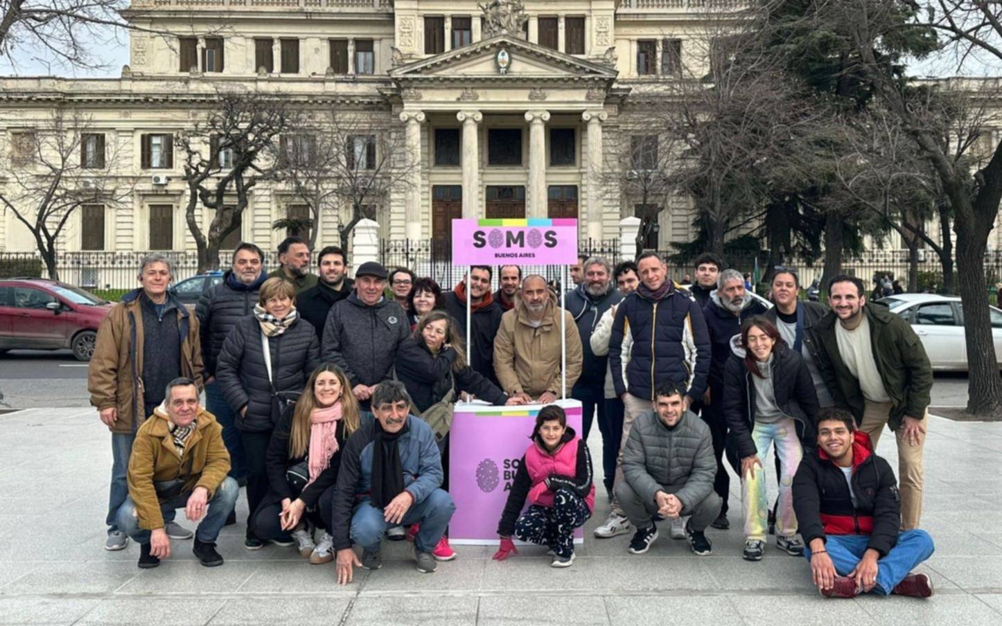 Somos Buenos Aires arrancó la campaña en La Plata