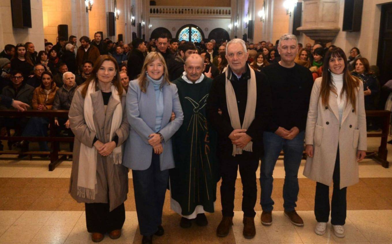 Misa en homenaje a Evita en la histórica Iglesia San Francisco de La Plata