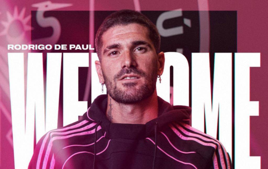 Inter Miami oficializó la llegada de De Paul
