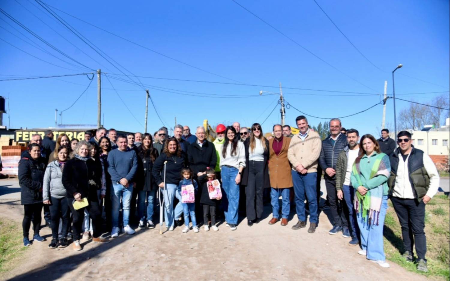 Supervisan importante obra hidráulica que beneficia a Sicardi y Garibaldi