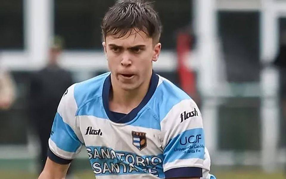 Dolor en el rugby por la muerte en Rosario del juvenil de 18 años Jerónimo Fernández Bobbio