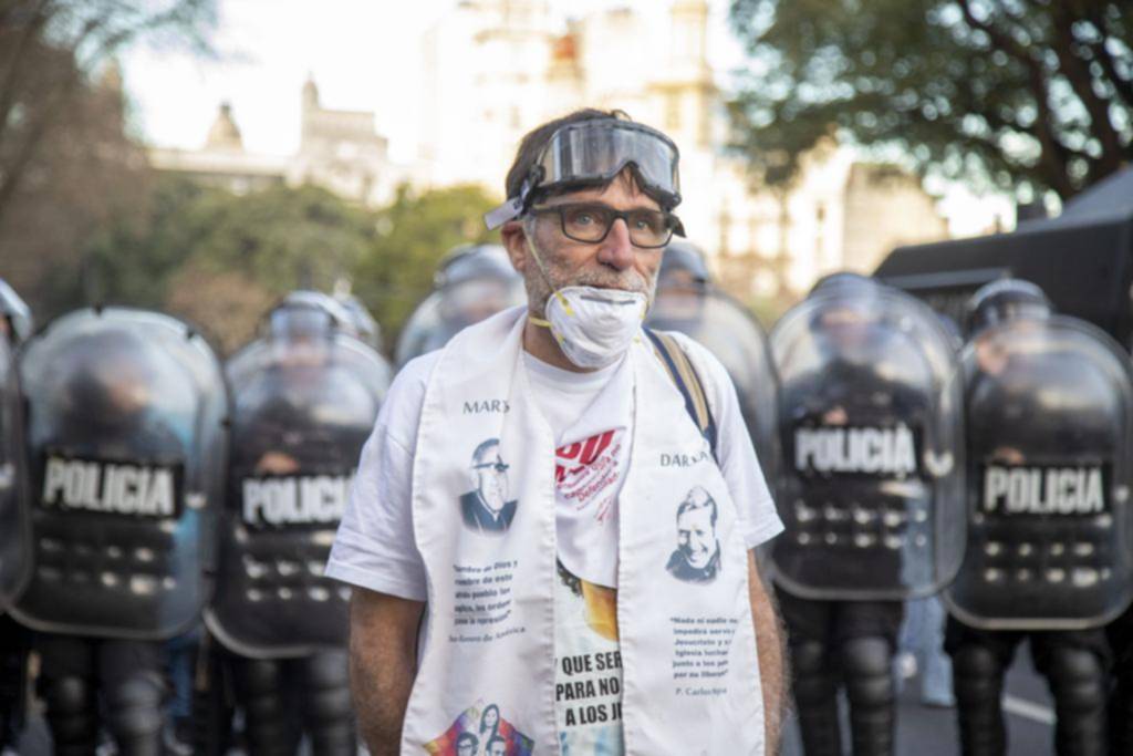 Incidentes y detenidos en la marcha de jubilados