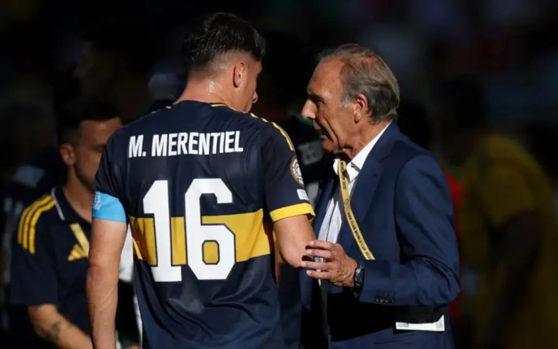 Tensa calma en Boca: Merentiel y Russo fumaron la pipa de la paz pensando en Racing