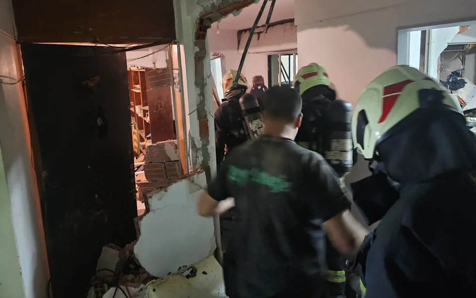 Cinco heridos por una explosión en un edificio de Villa Pueyrredón