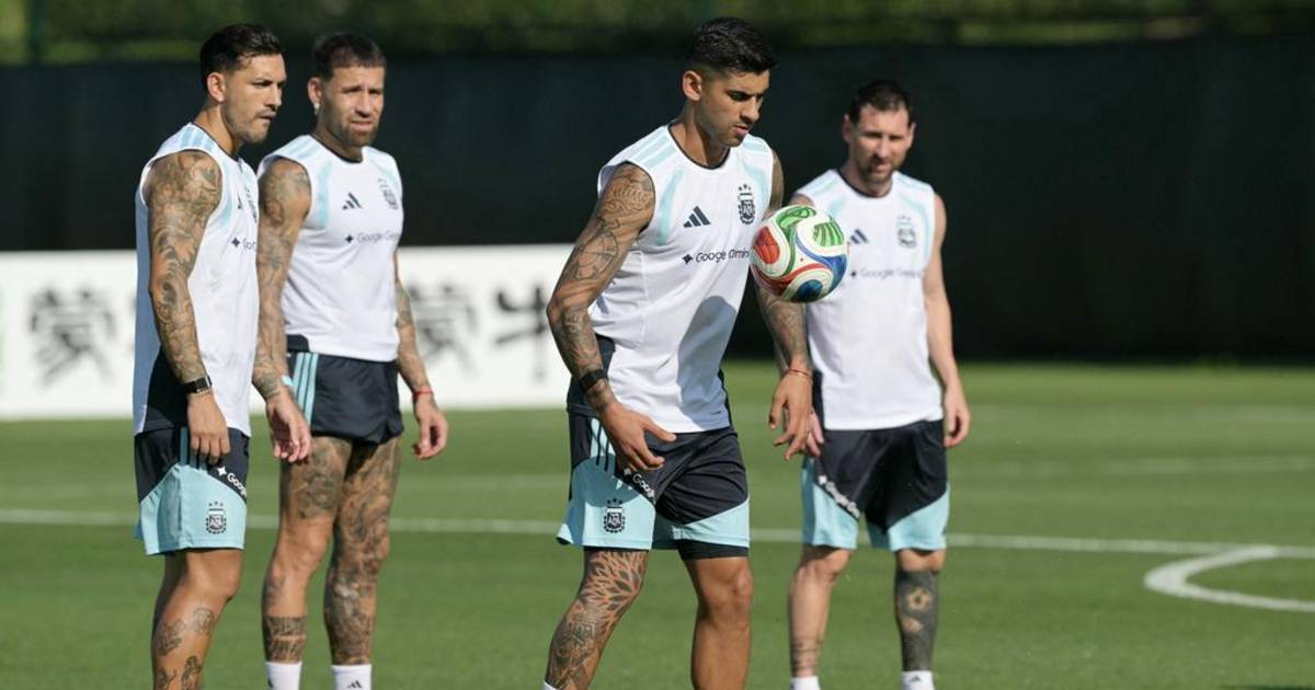 Argentina: Scaloni prueba y el Cuti Romero pide pista | El Dia