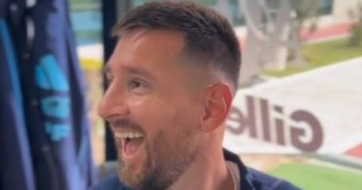 VIDEO.- Messi, a las carcajadas en el aeropuerto por un insólito objeto del Cuti Romero | El Dia