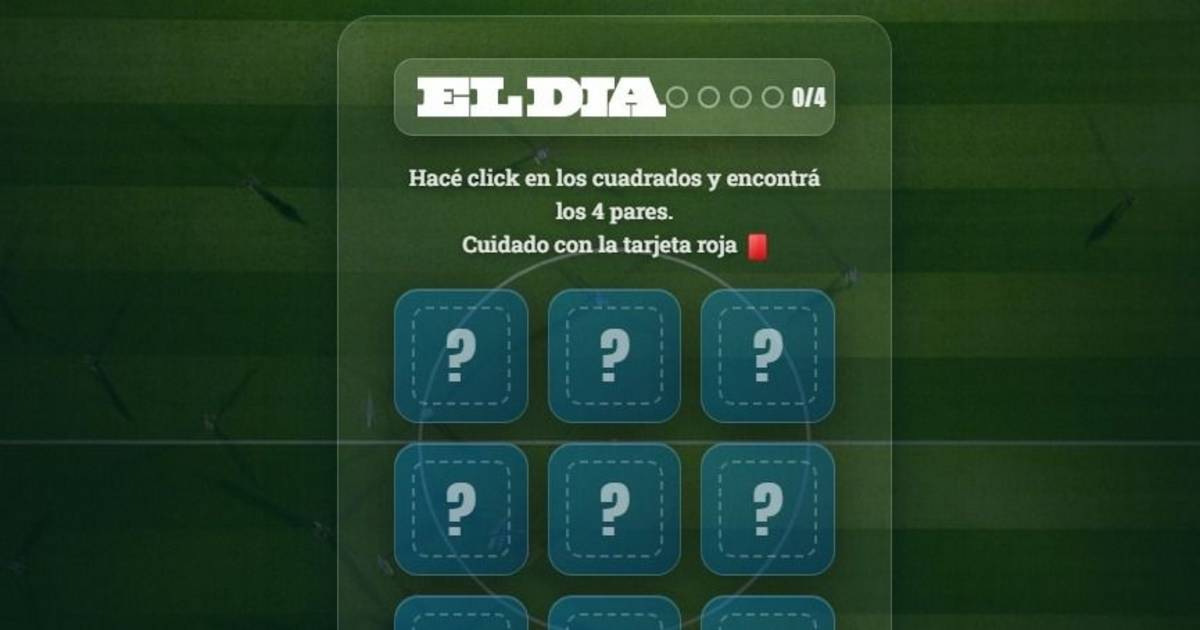 El juego "Memoria Mundial" de EL DIA ya tiene a su primer ganador: seguí participando | El Dia