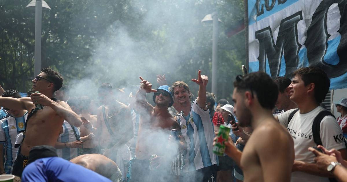 Mundial 2026 | Miami se tiñó de celeste y blanco con un nuevo banderazo en la previa del partido de la Selección Argentina | El Dia