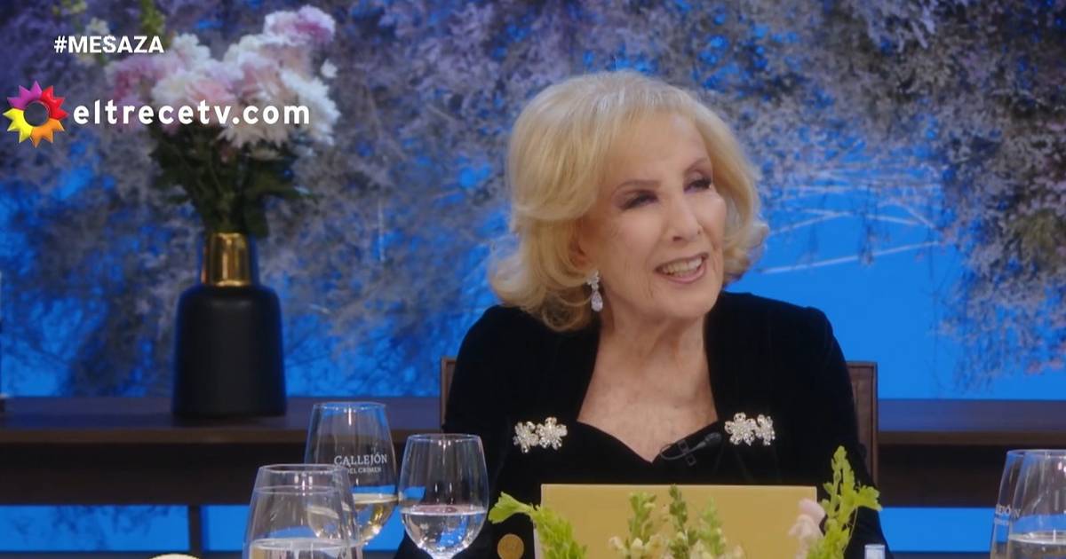 Mirtha Legrand recordó el insólito accidente de Jésica Cirio en plena mesa: "Nunca me había pasado" | El Dia