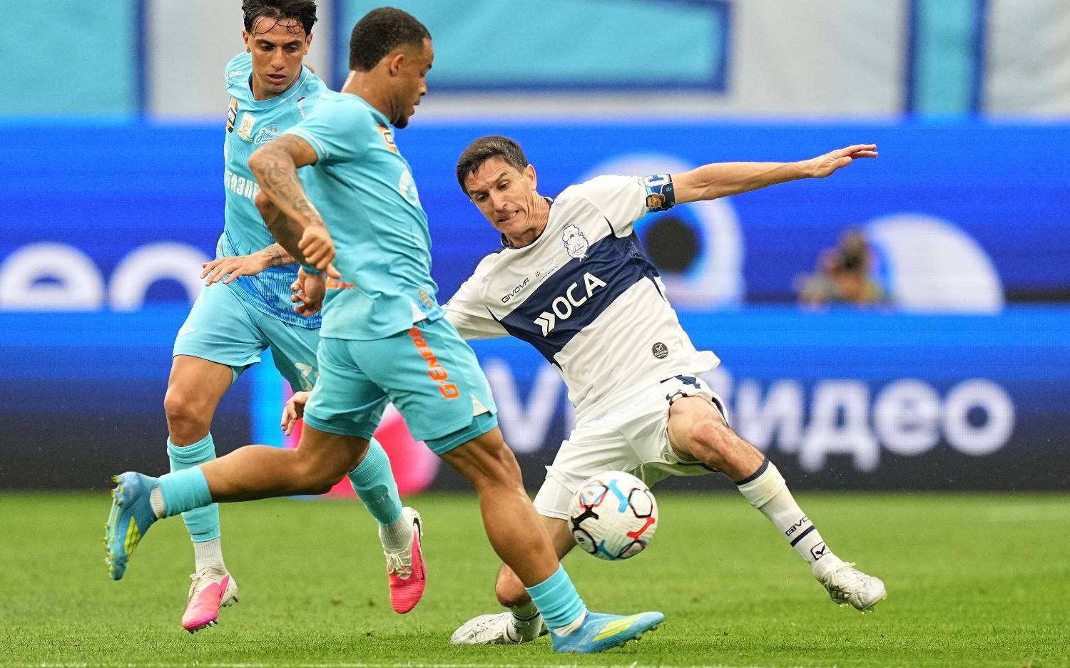 Gimnasia mostró su despliegue en Rusia: Nacho Fernández analizó el empate ante el Zenit