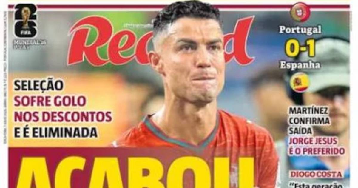 De homenajes a críticas: así habló la prensa internacional de Cristiano y el adiós de Portugal | El Dia