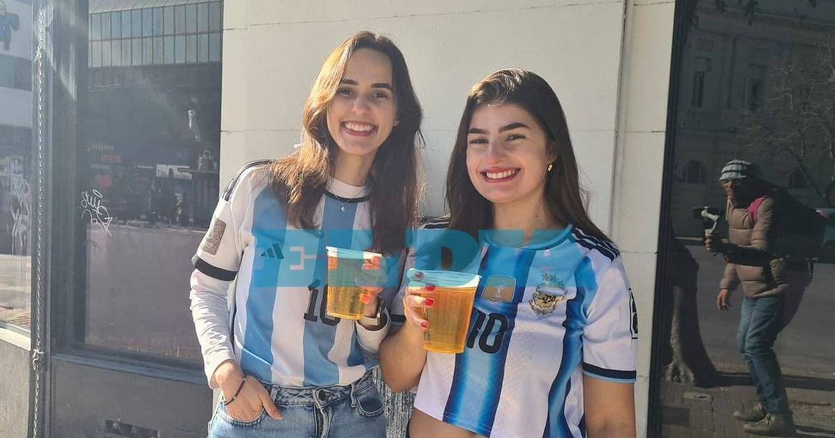 ¡Vamos Argentina! La Plata, a ritmo frenético por la Selección | El Dia