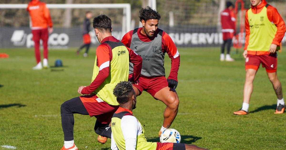 Estudiantes entrenó pensando en el amistoso de mañana ante Aldosivi en UNO | El Dia