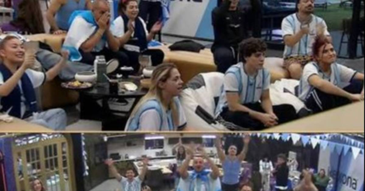 Inesperado y sorpresivo abrazo en Gran Hermano durante el triunfo de la Selección: el tercer gol a Egipto desató la emoción | El Dia