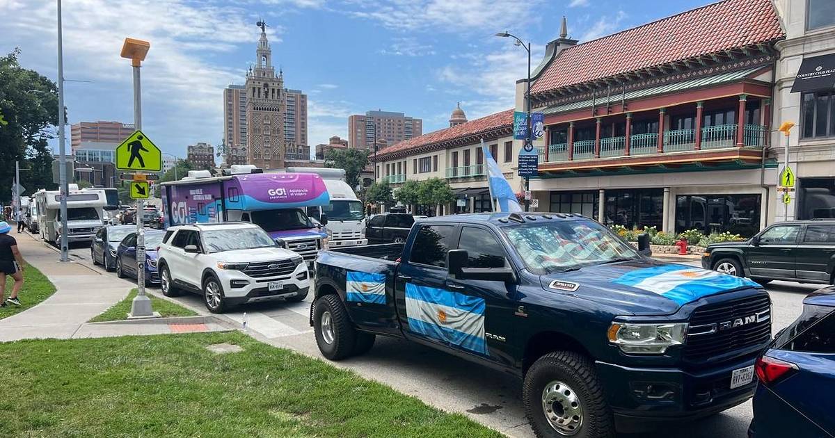 EL DIA en EE.UU | El banderazo argentino empieza a tomar color en Kansas City | El Dia