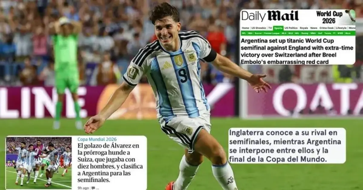 La prensa inglesa calentó la previa con Argentina: "No es una gran selección" y ya palpita la semifinal del Mundial | El Dia