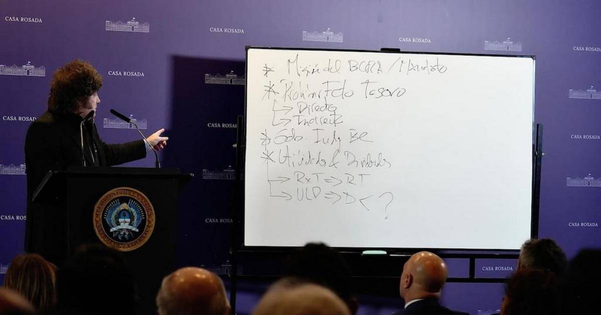 Master class de Milei para legisladores sobre el proyecto del BCRA | El Dia
