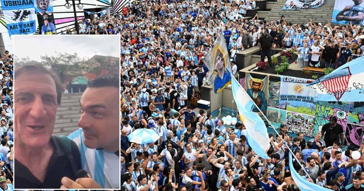 El platense Agustín Creevy, en el banderazo argentino: "Es una semifinal para disfrutar, sin violencia" | El Dia