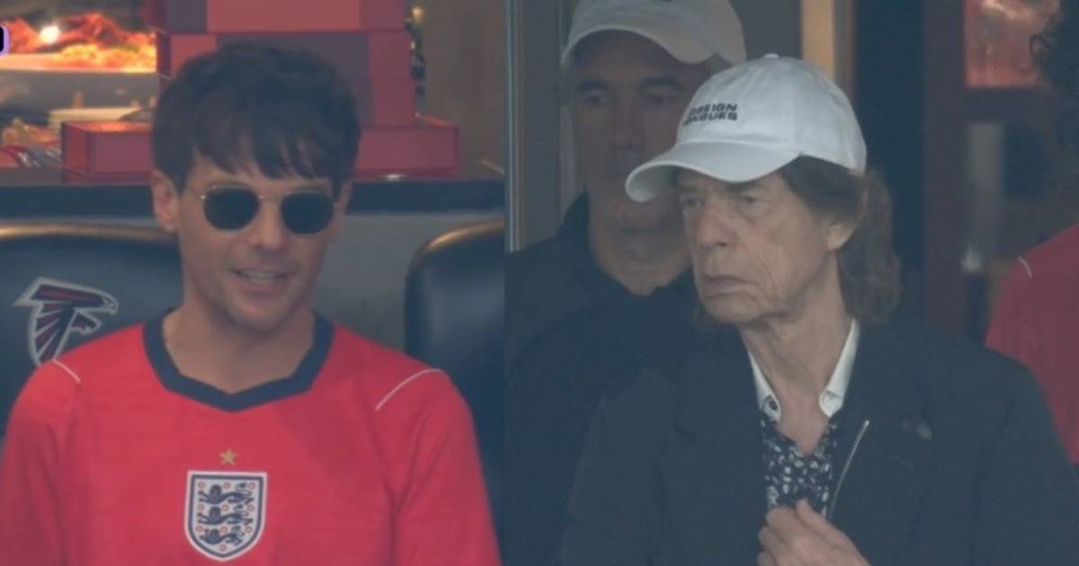 Mick Jagger y Louis Tomlinson, un Stone y un ex One Direction presentes en Argentina - Inglaterra | El Dia