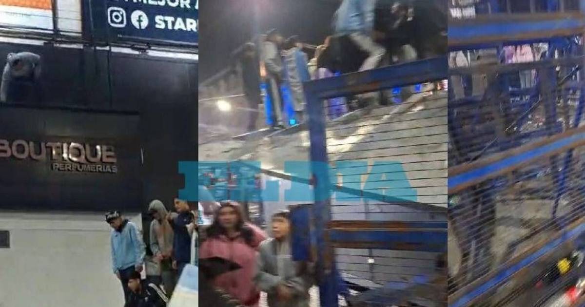 Disturbios, basura y caos en el centro de La Plata tras los festejos por el triunfo de Argentina ante Inglaterra | El Dia