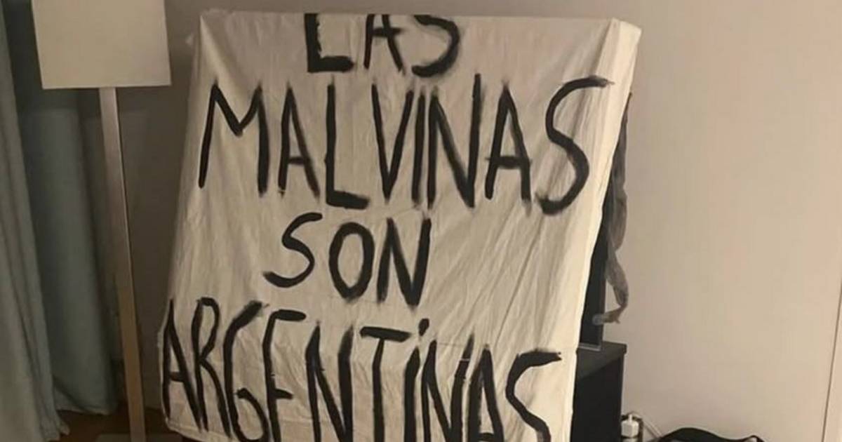 La historia de la bandera que dio la vuelta al mundo: "Las Malvinas son argentinas" | El Dia