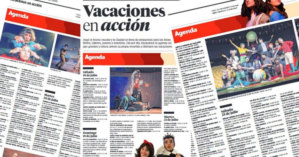 ¡Llegan las vacaciones! Mañana, gratis con EL DIA, un suplemento especial con la agenda infantil completa | El Dia