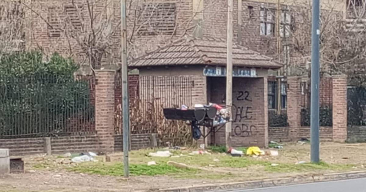 Reclamo por la basura dispersa en 31, 522 y 523, frente a un edificio | El Dia