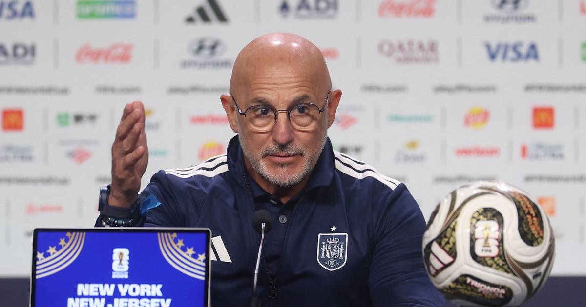 De la Fuente, en conferencia de prensa antes de la final: "No le vamos a poner marca personal a Messi" | El Dia