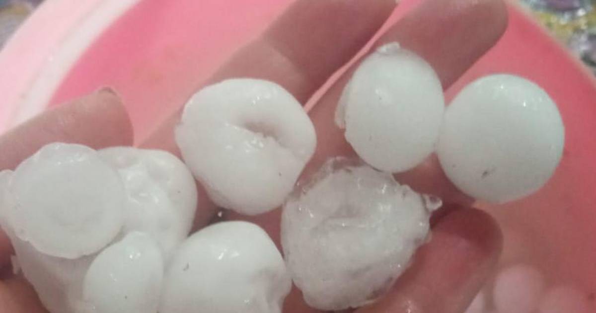 Del granizo en los barrios a la lluvia | El Dia