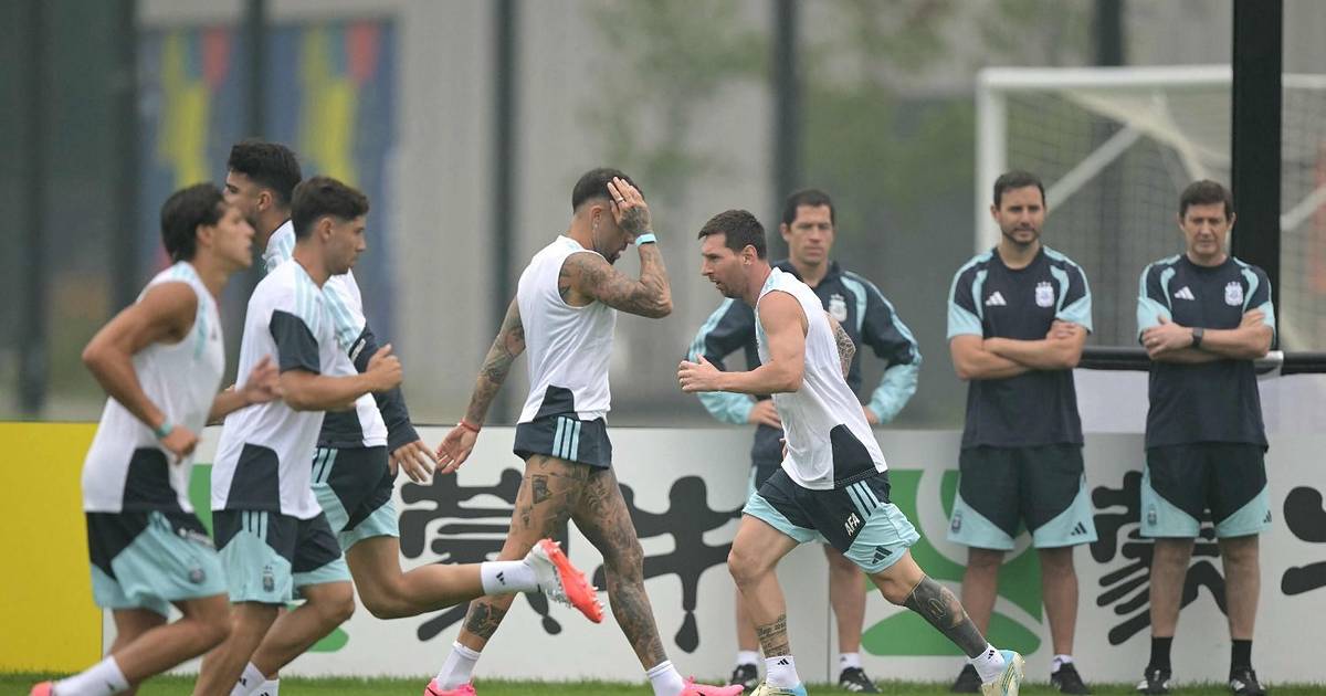 Argentina realizó su último entrenamiento antes de la final y le sacó una inesperada ventaja a España | El Dia