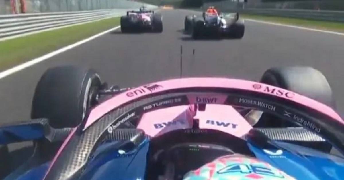 Franco Colapinto en el GP de Bélgica: el video de la espectacular maniobra para pasar a Gasly y a Lawson | El Dia