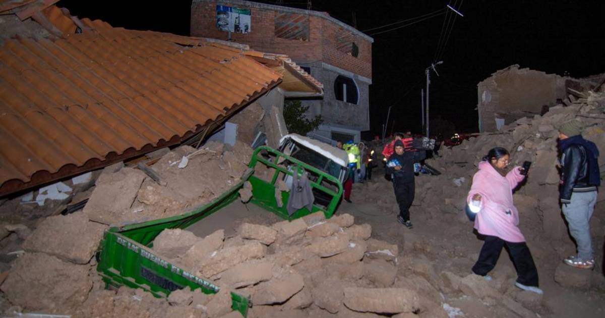 Pánico en Perú por un fuerte sismo | El Dia