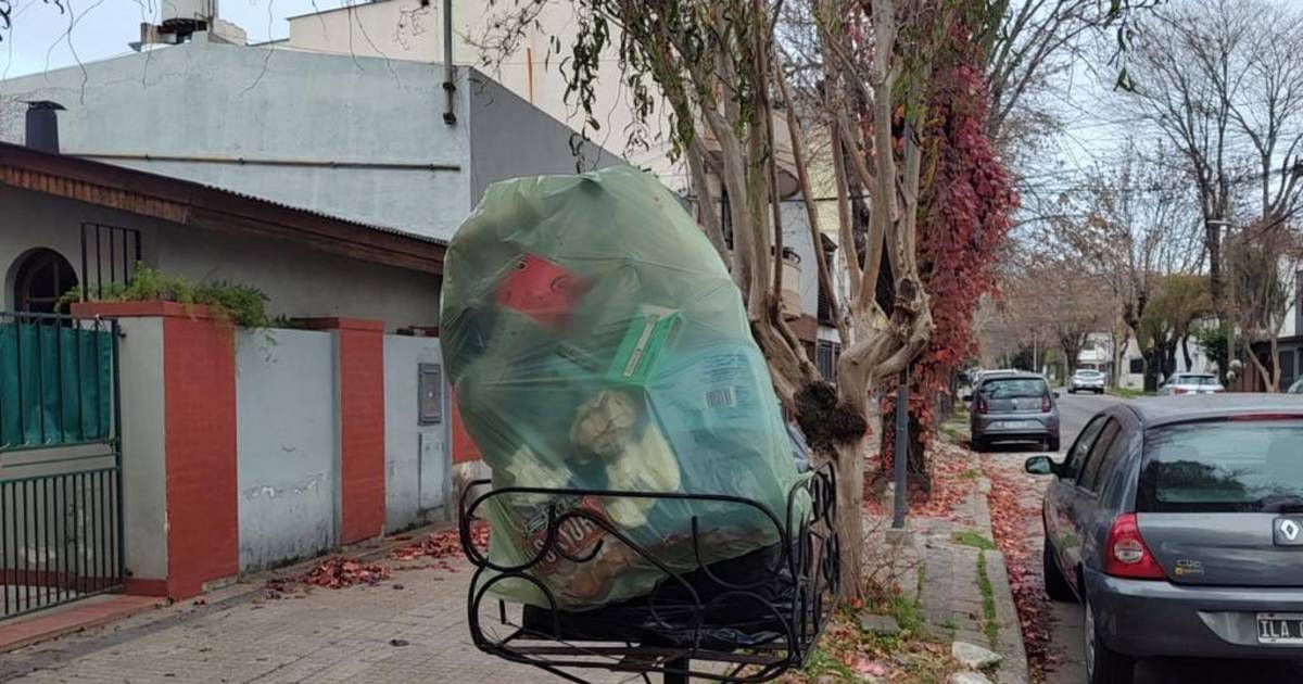 El servicio de la bolsa verde genera quejas en la zona de Parque San Martín | El Dia
