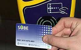 Instalan puestos móviles para tramitar la tarjeta SUBE