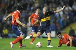 Boca e Independiente a puro gol en la Bombonera