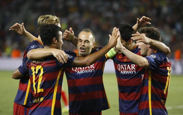 Barcelona se quedó con la Supercopa europea en un partidazo