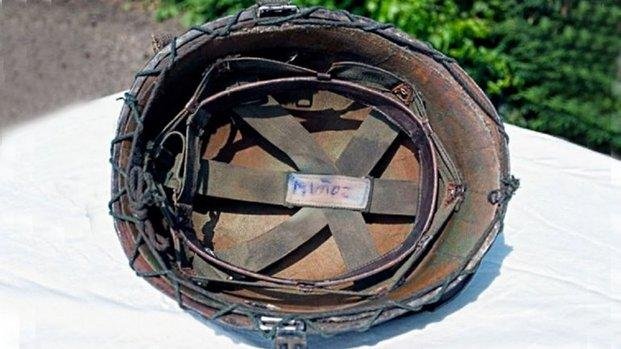 Un excombatiente encontró el casco que usó hace 33 años en la Guerra de Malvinas