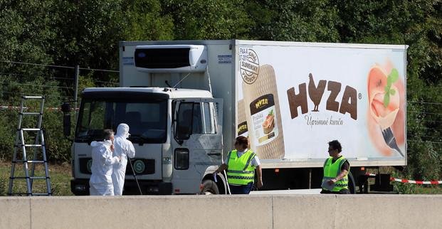 Austria: asciende a 71 los inmigrantes muertos en un camión