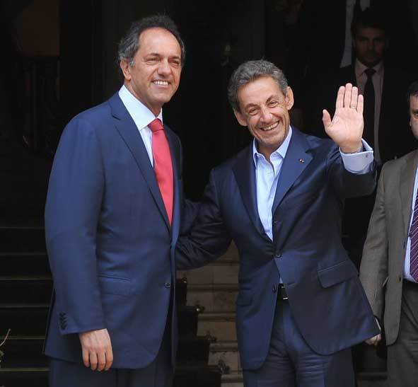 Scioli con Sarkozy