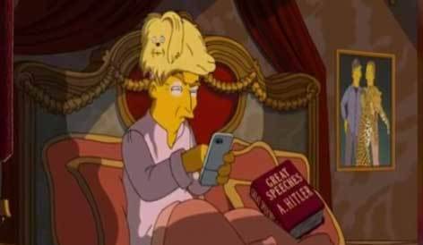 Video: Los Simpson se burlan de
Trump y definen su voto