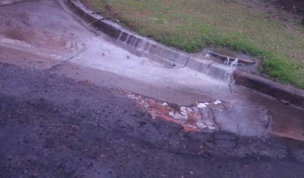 Pérdida de agua en 19 y 495