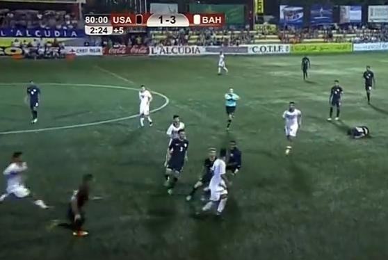 VIDEO: USA vs Bahrein, trompadas por todos lados