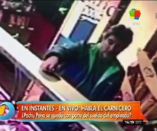 Pachu Peña habló del video que lo muestra “tomando” dinero ajeno